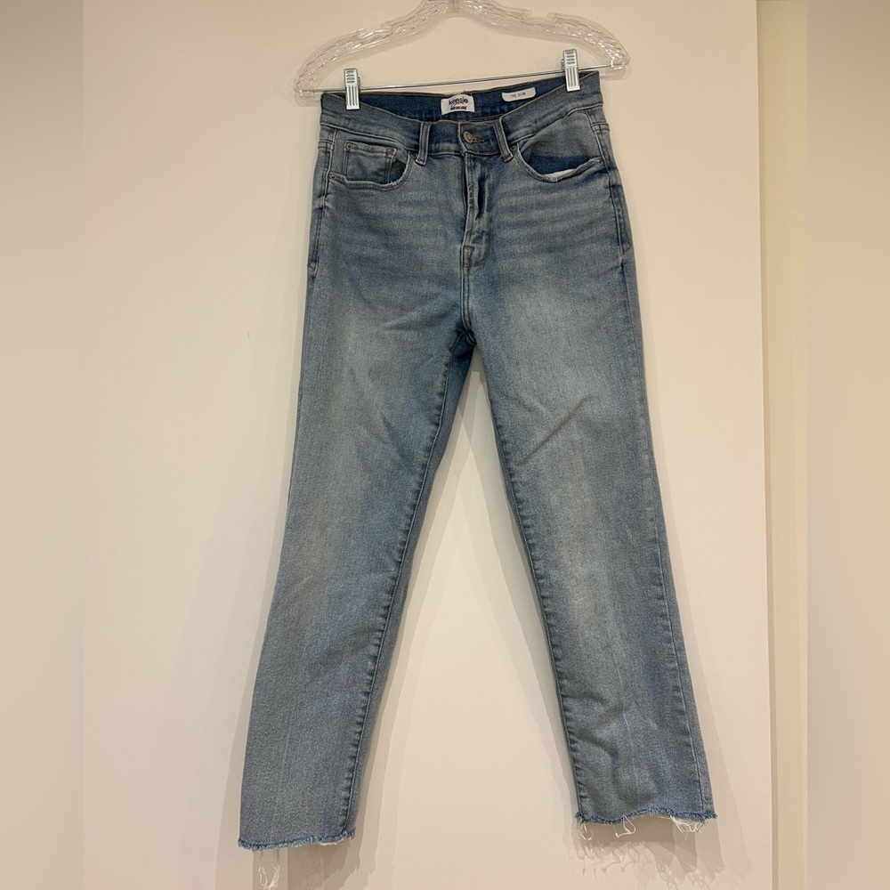 Kensie Women's Straight Leg Jeans - Light Blue